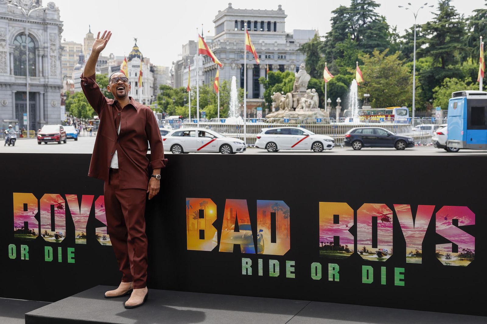 Will Smith promociona en Madrid Bad Boys 2024