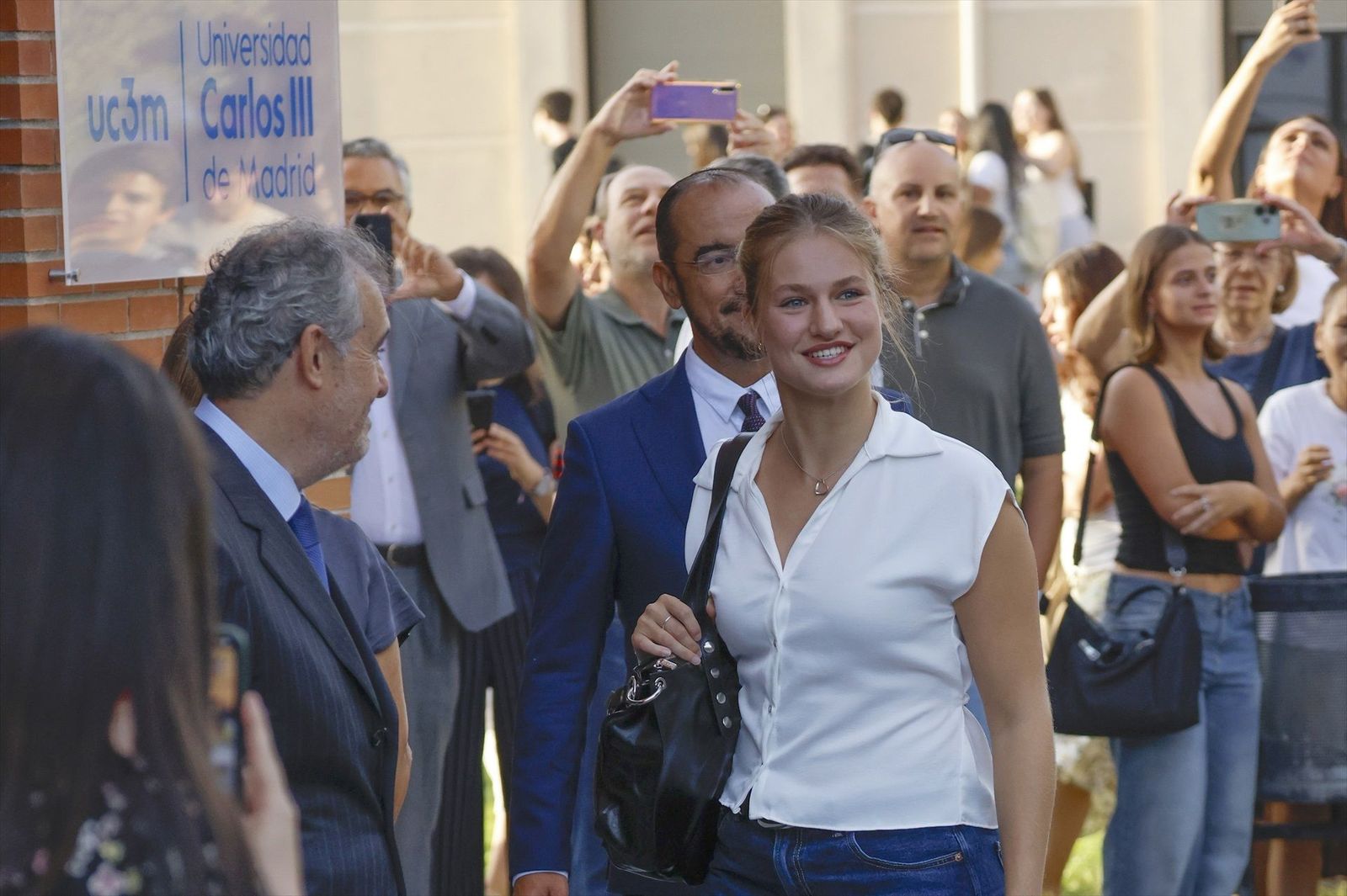 La Princesa Leonor inicia “con muchas ganas” sus estudios de Ciencias Políticas