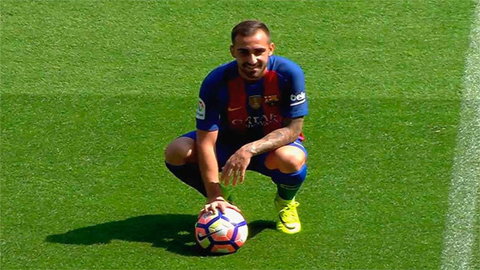 PAco Alcácer de azulgrana
