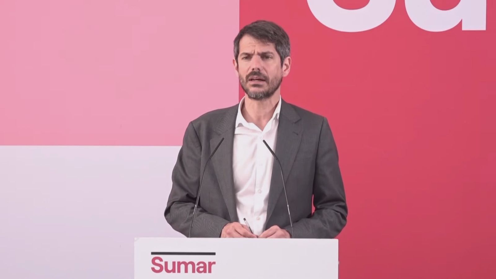 El portavoz de Sumar y ministro de Cultura, Ernest Urtasun