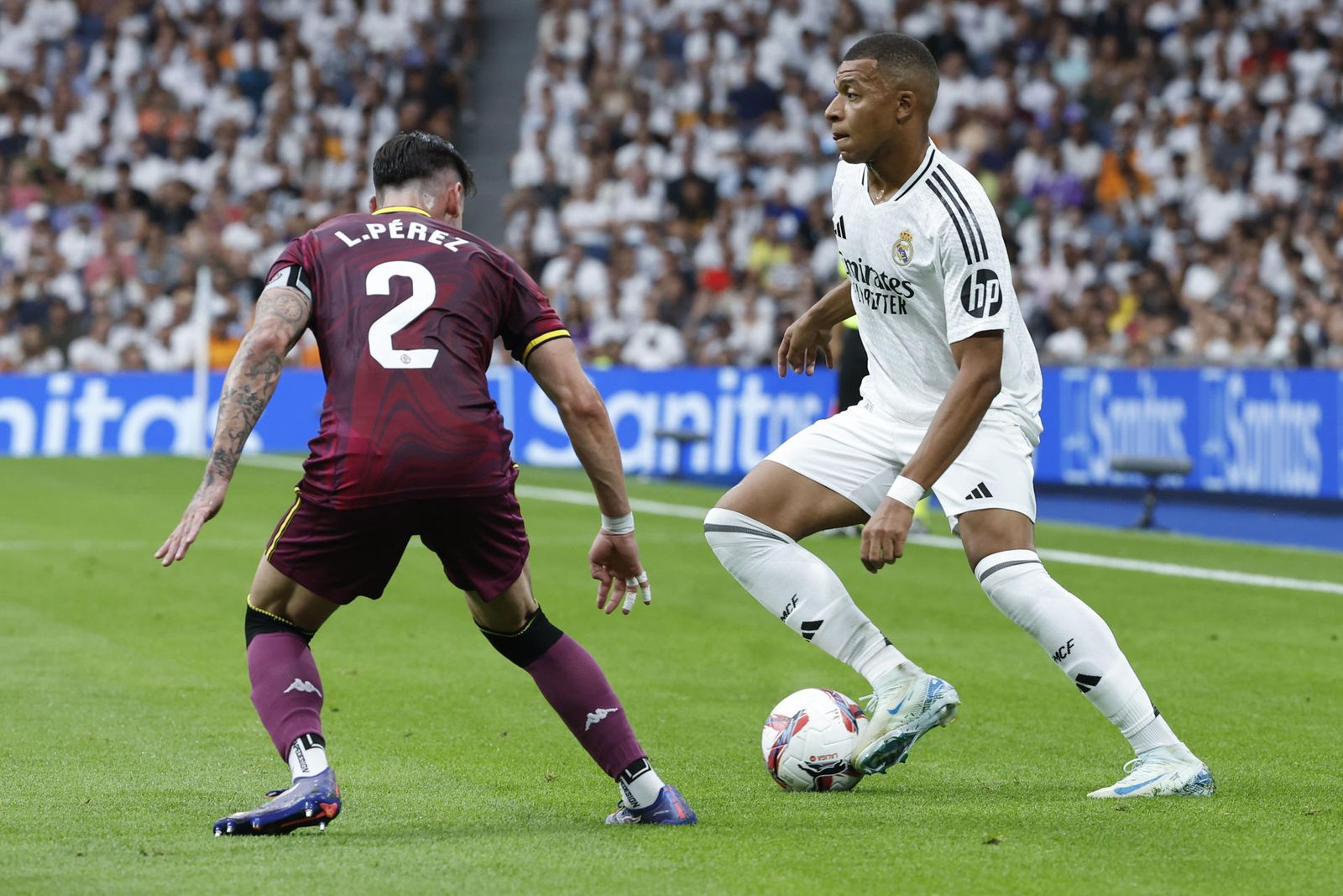 Mbappé ante el Valladolid