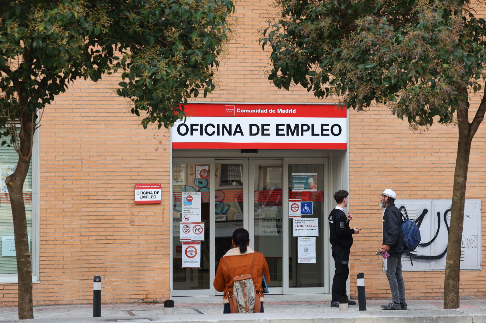 Exterior de una oficina del SEPE