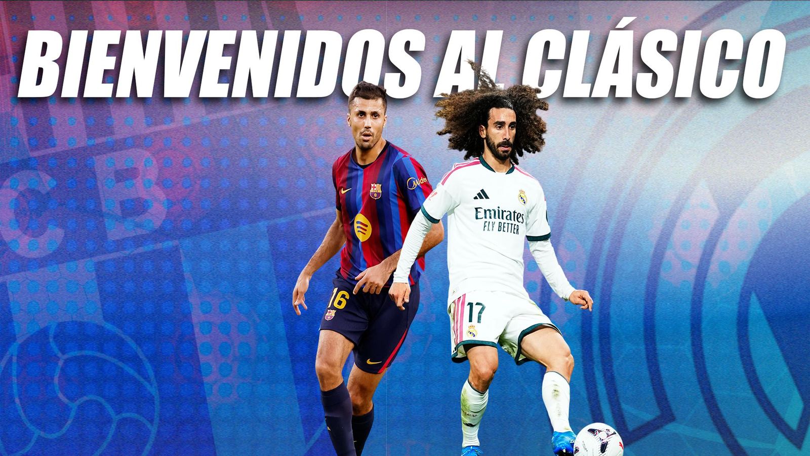 Rodri y Cucurella