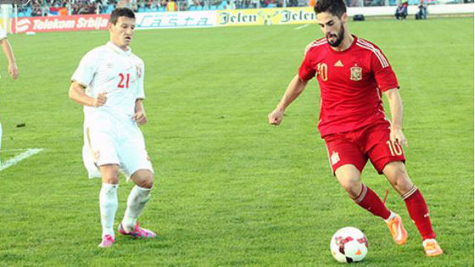 Isco, jugador de la selección española