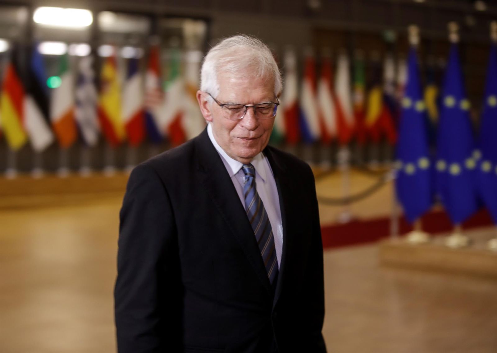 Josep Borrel  desde Bruselas