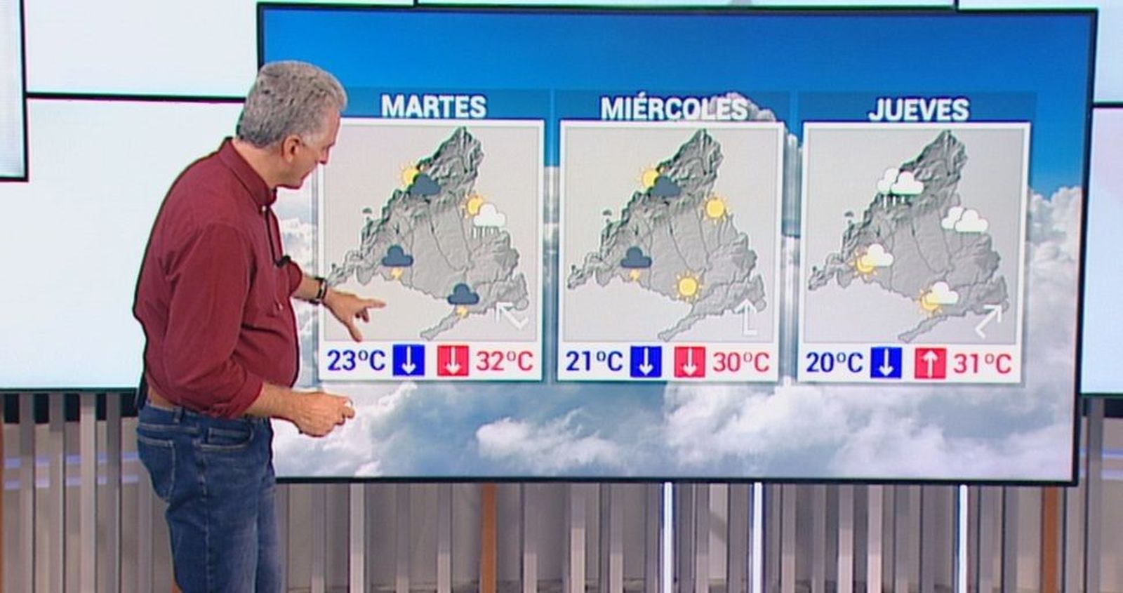 Semana de calor y tormentas en Madrid