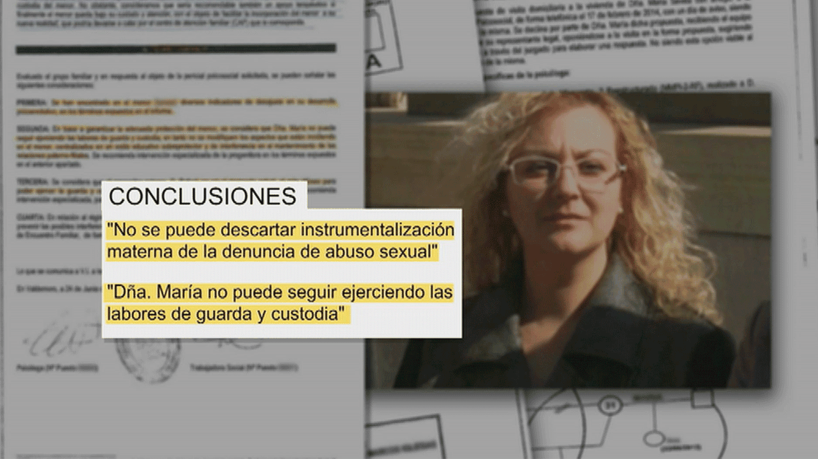 Un informe judicial destaca la sobreprotección que María Sevilla tenía sobre su hijo