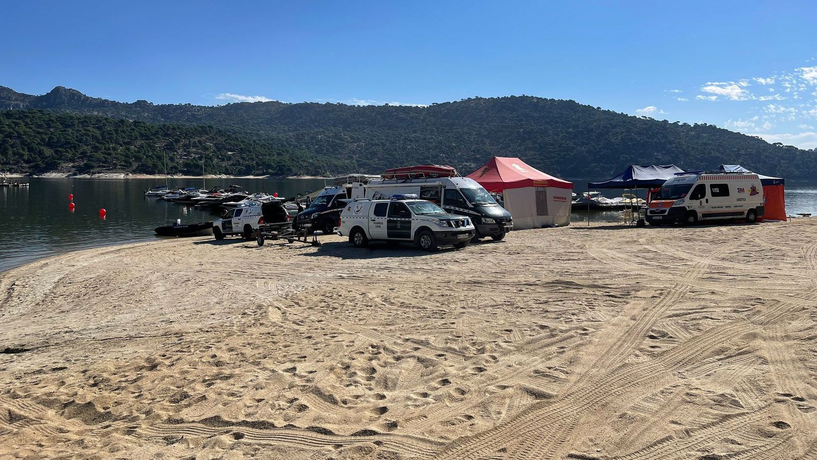 Amplían el dispositivo de búsqueda de la pequeña Clara a la superficie del pantano de San Juan