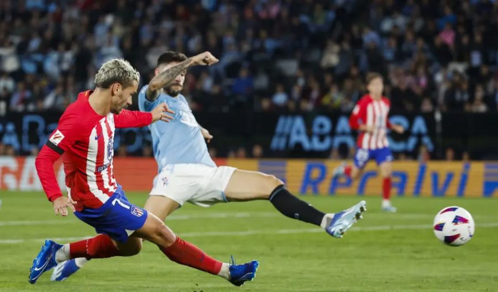 Griezmann ante el Celta