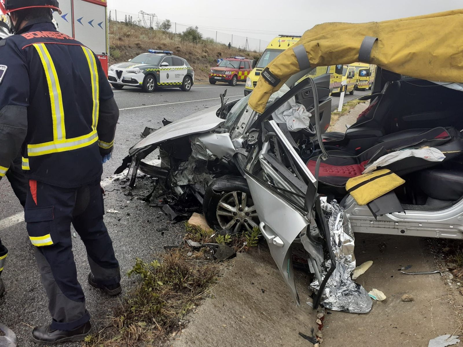 Accidente en San Martín de la Vega