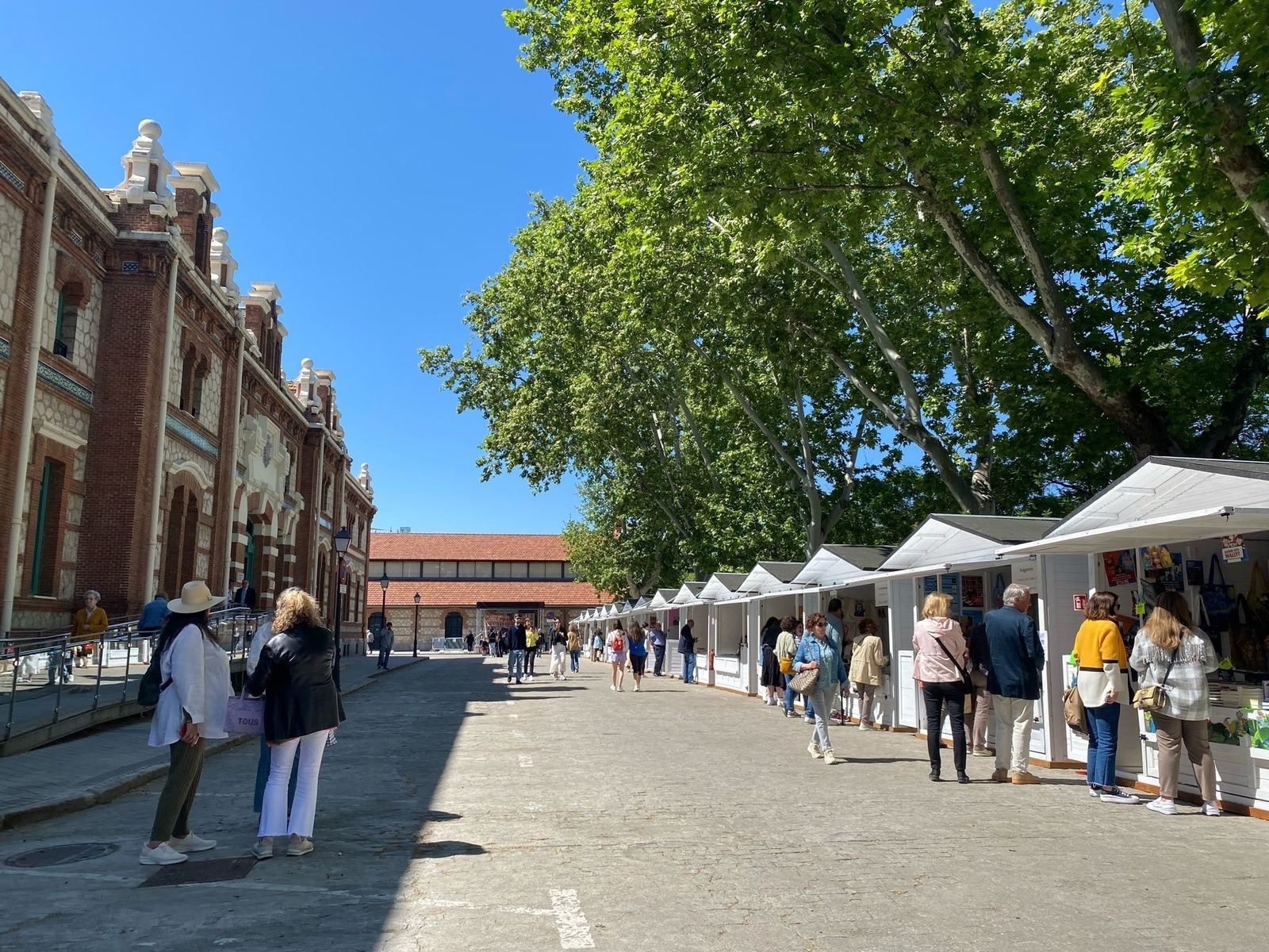 Feria del libro en la Arganzuela