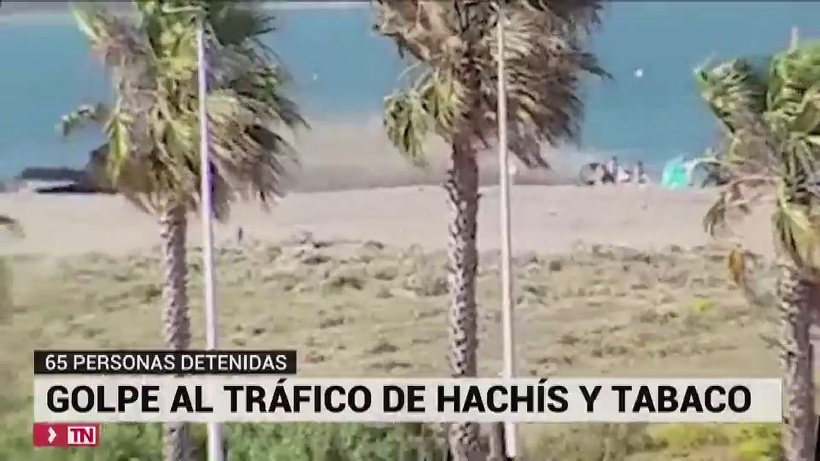 65 detenidos en una operación contra el tráfico de tabaco en el campo de Gibraltar