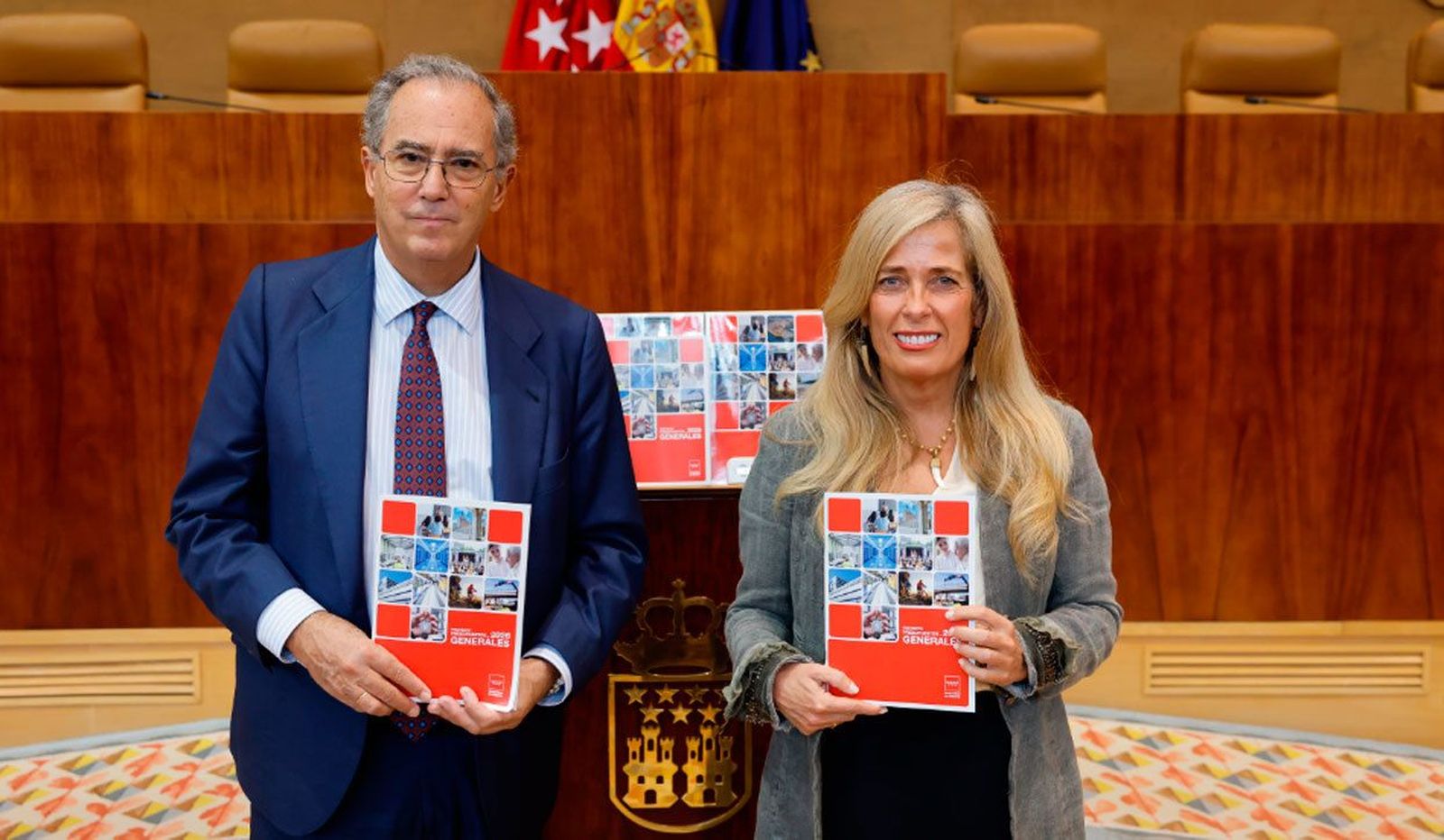 La Comunidad de Madrid registra en la Asamblea sus Presupuestos de 2026