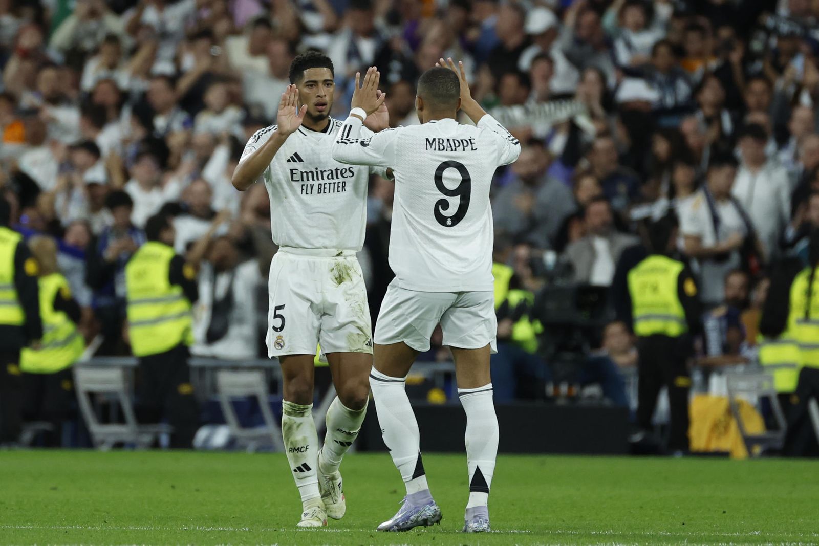 Bellingham y Mbappé
