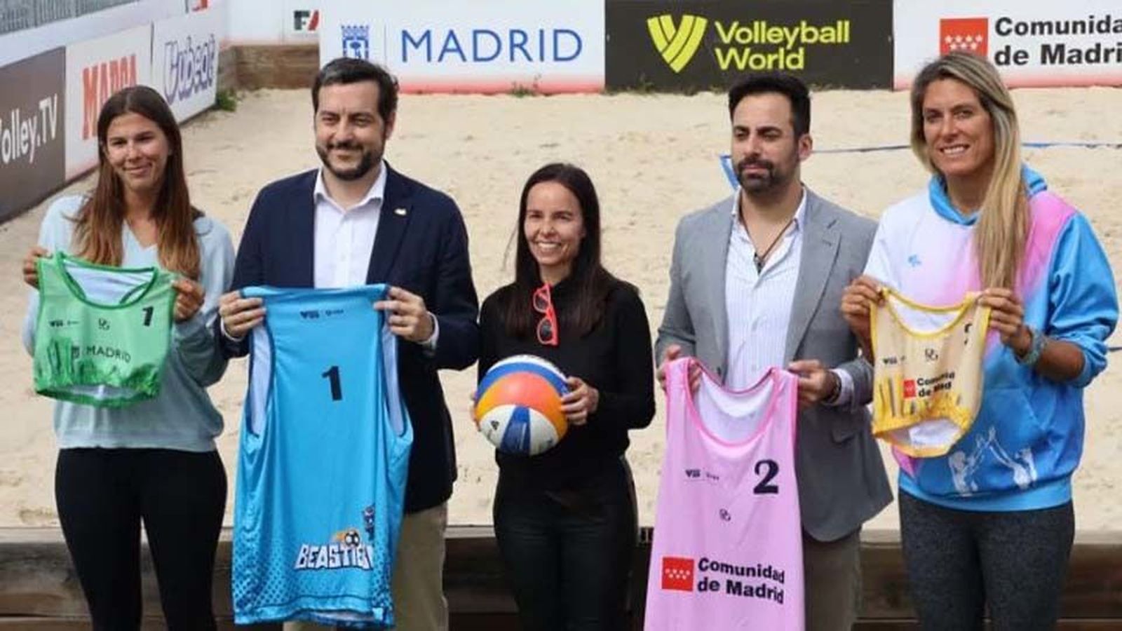 Madrid acoge por quinto año consecutivo el torneo Vóley Playa Beach Pro Tour Futures