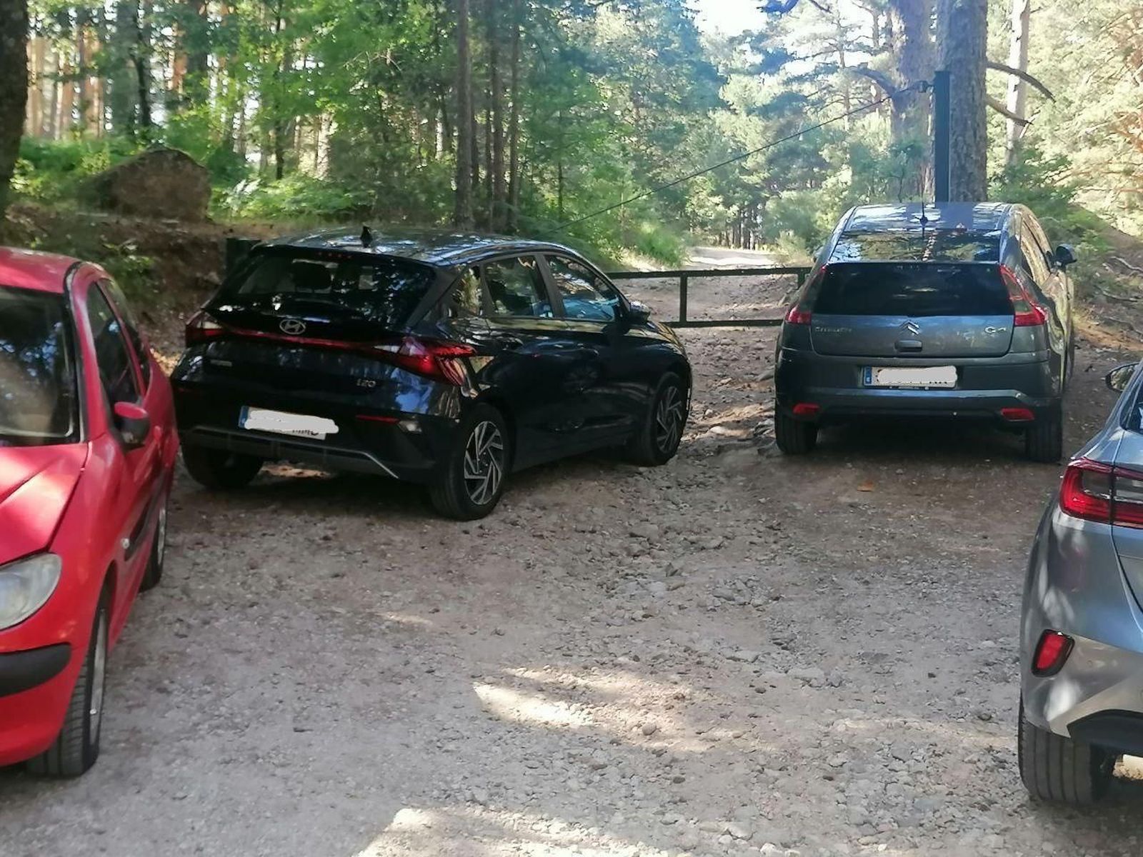 Los agentes forestales llaman a la responsabilidad por los coches mal aparcados en la sierra