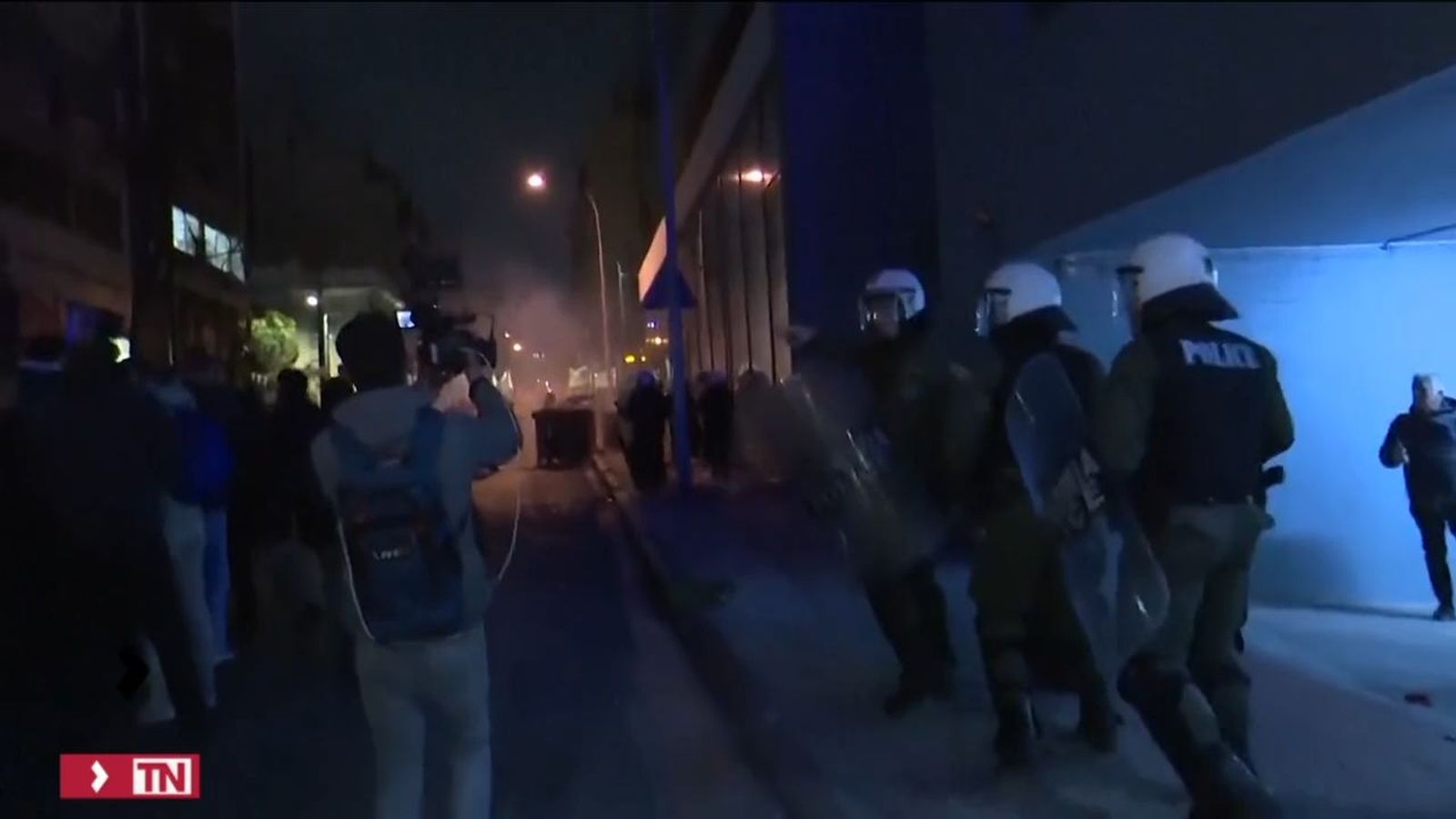 Protestas en Grecia