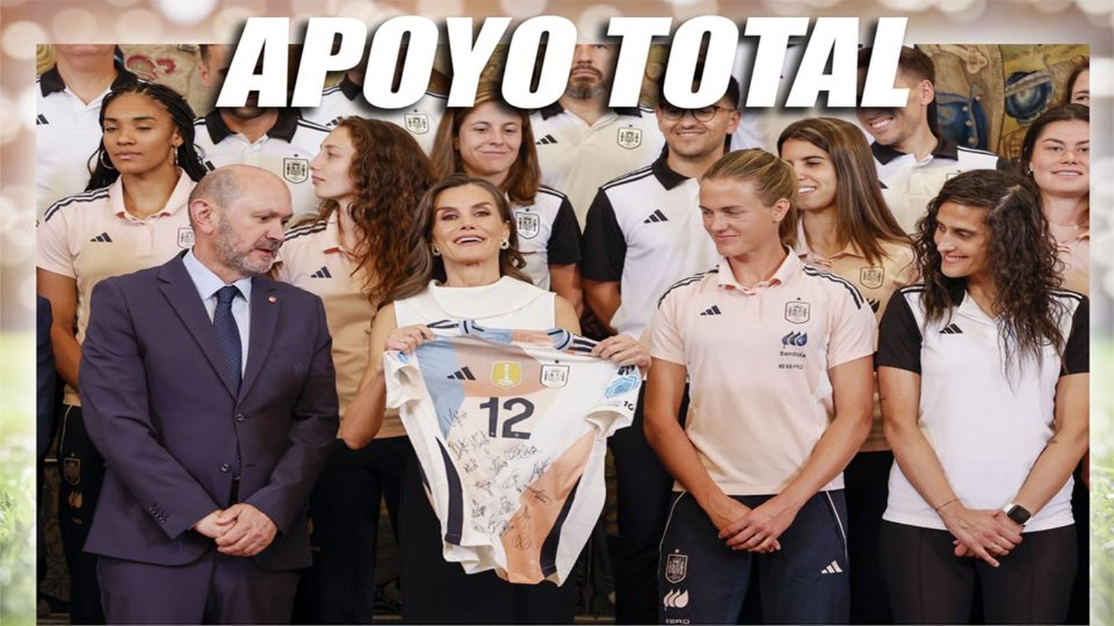 La reina Letizia arropa a la selección femenina en vísperas de la Eurocopa