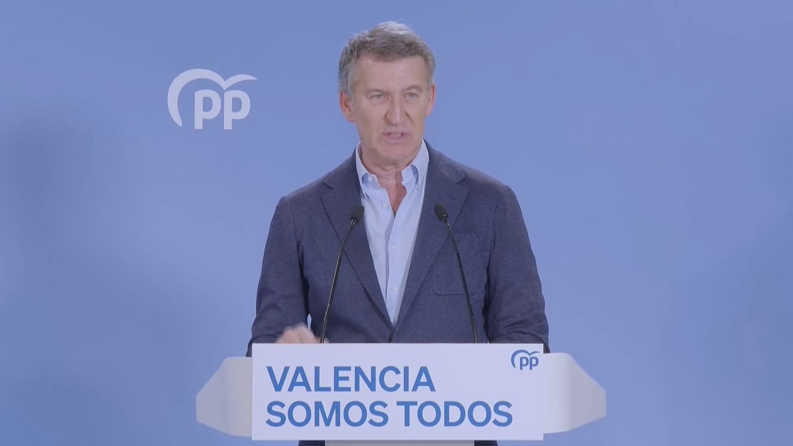 Feijóo llevará al Congreso un plan de ayudas por la DANA