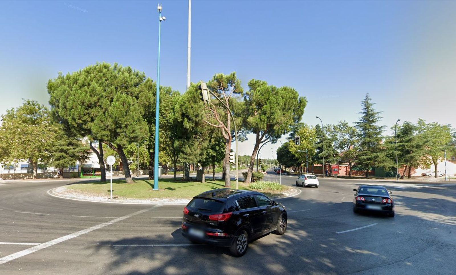 Avenida de Juan Carlos I en Getafe