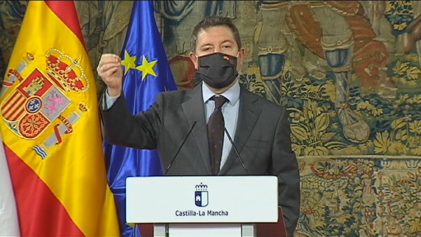 García-Page se queja de Madrid y denuncia su "fuga sanitaria"