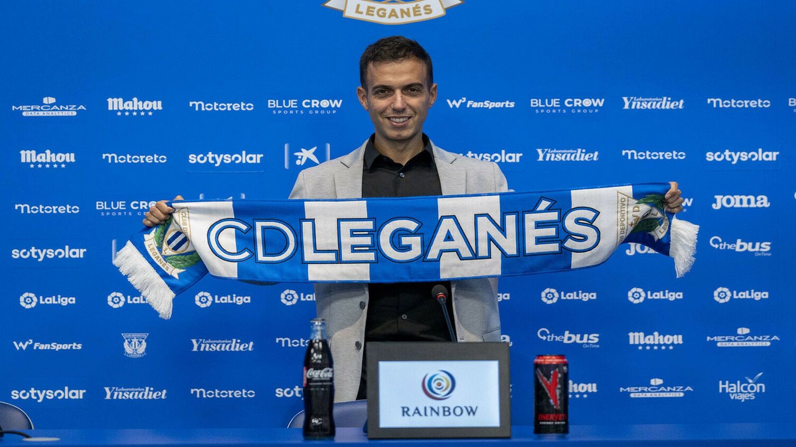 Borja Jiménez, presentado en el Leganés: "Estoy donde quiero estar"