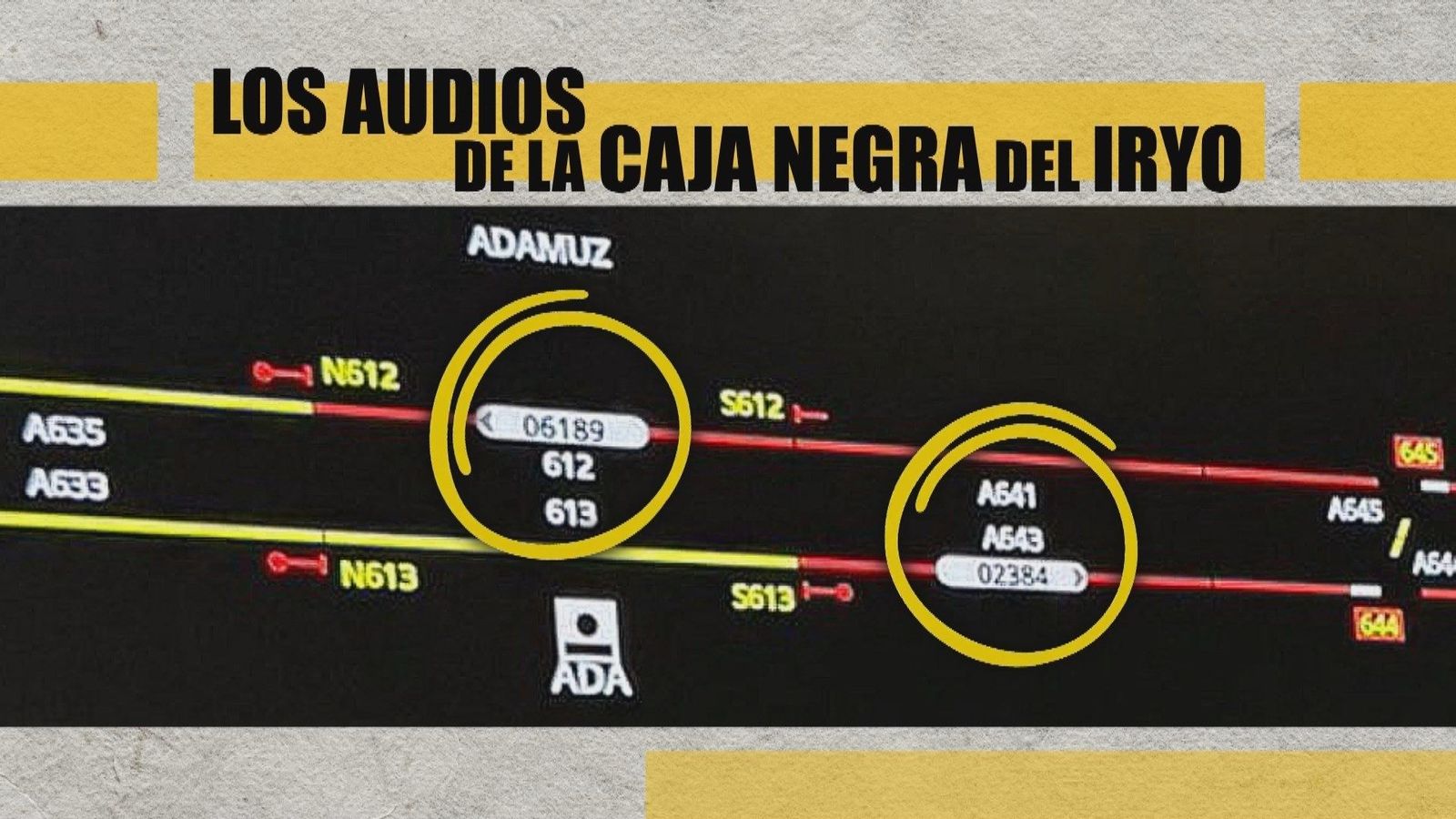 Las conversaciones del maquinista del Iryo con el puesto de mando de Atocha justo después descarrilamiento