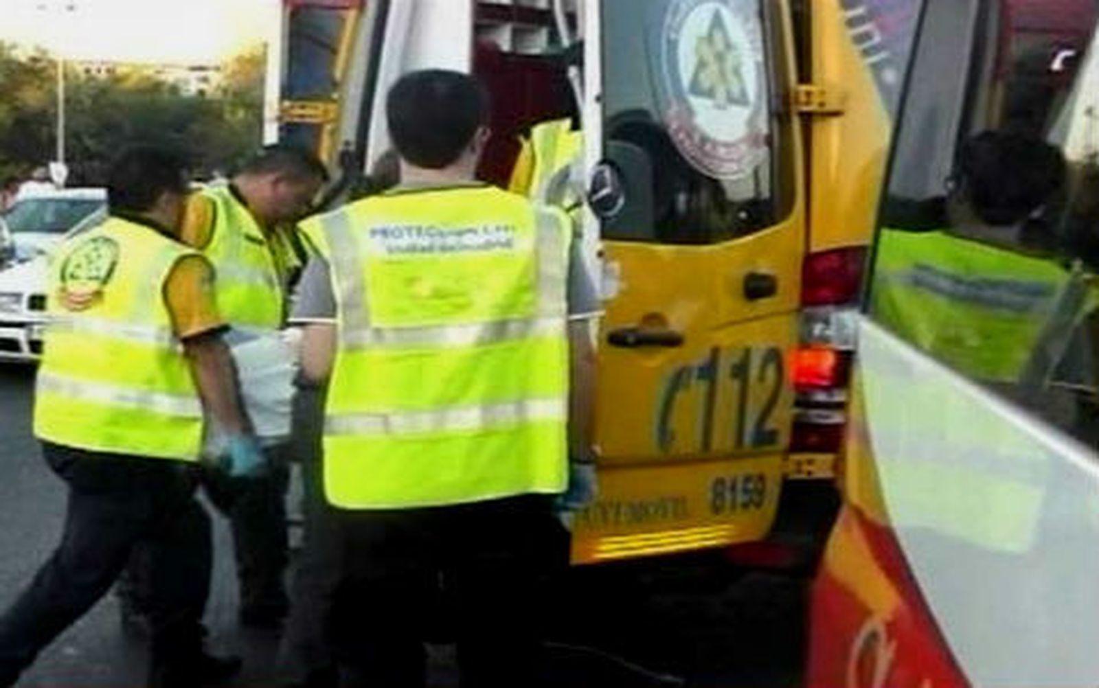 Ocho heridos de carácter leve en una accidente  de tráfico múltiple en el Paseo de la Castellana