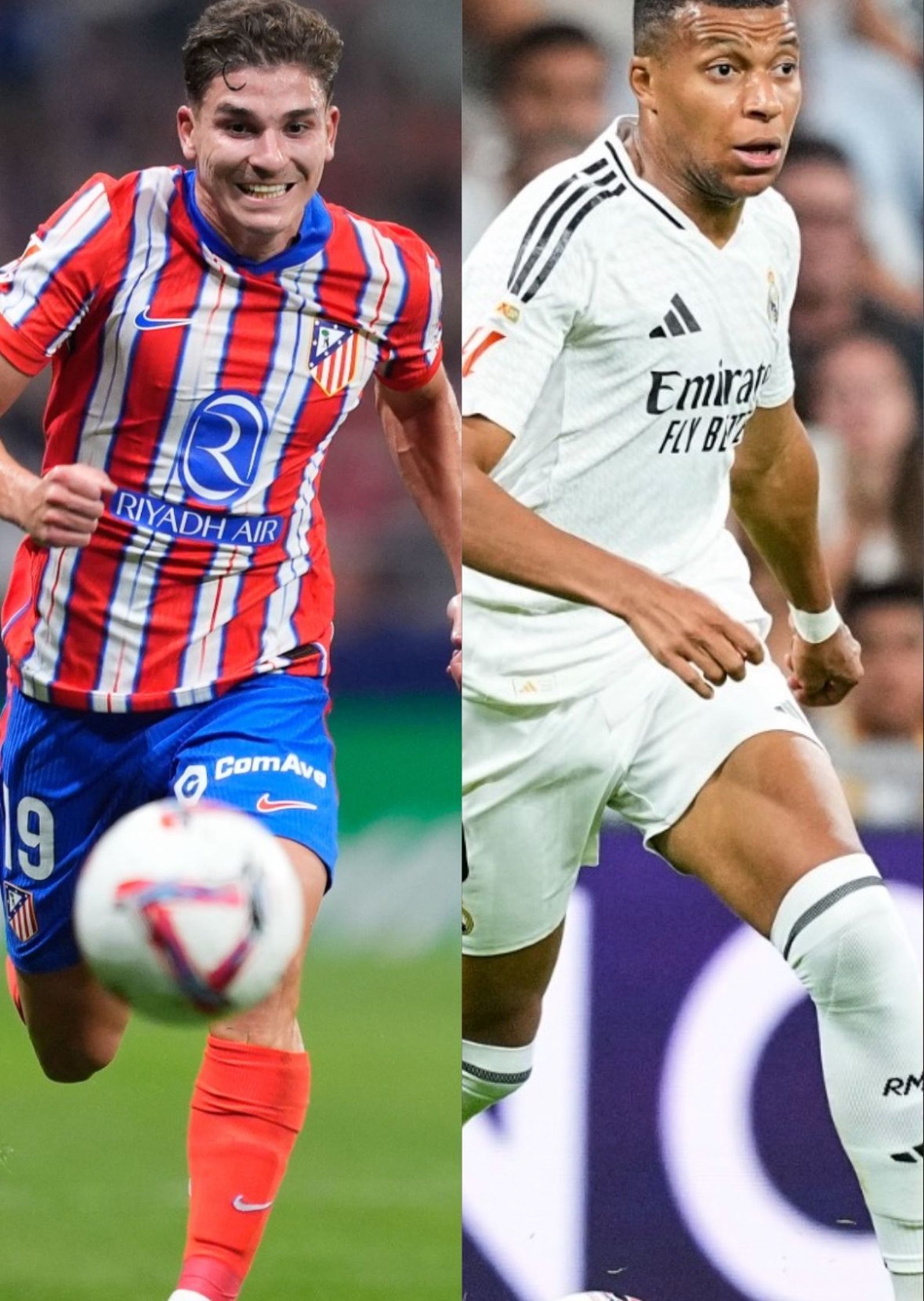 El calendario del Real Madrid y el Atlético de Madrid