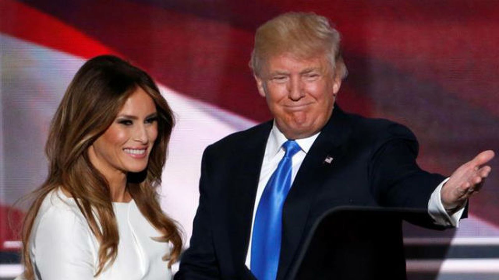 Donald Trump y Melania