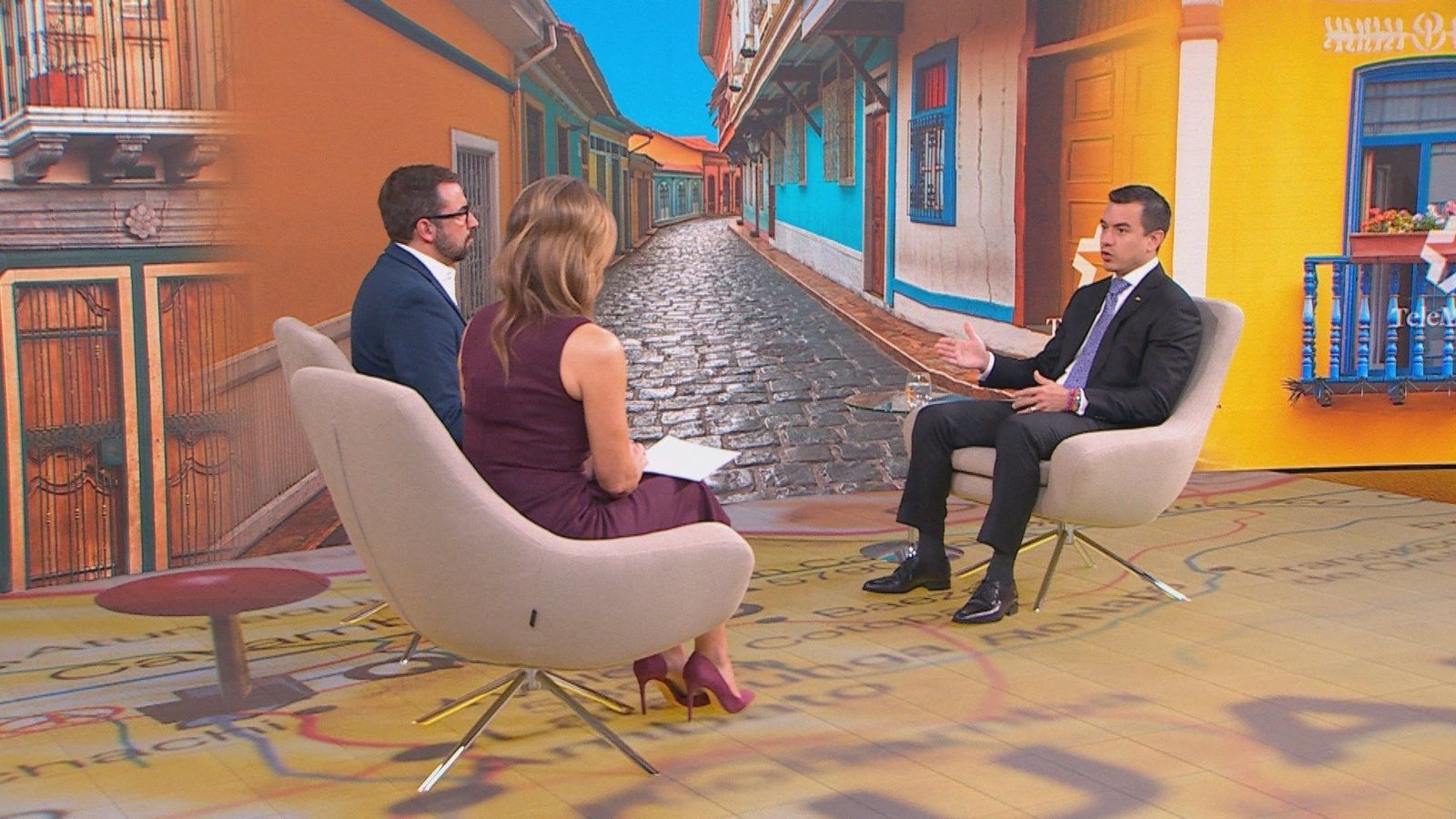 Daniel Noboa, en Telemadrid: "Las instituciones están volviendo a ser respetadas pero vamos a necesitar ayuda internacional"
