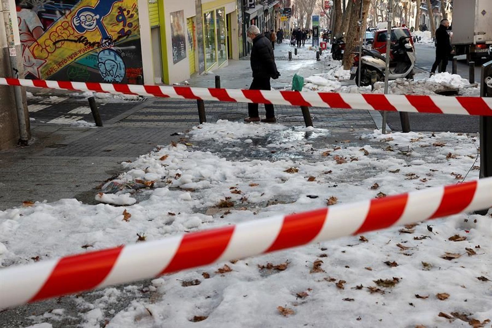 ¿Cómo afecta la nieve y el hielo de las calles de Madrid a la movilidad de las personas con discapacidad?