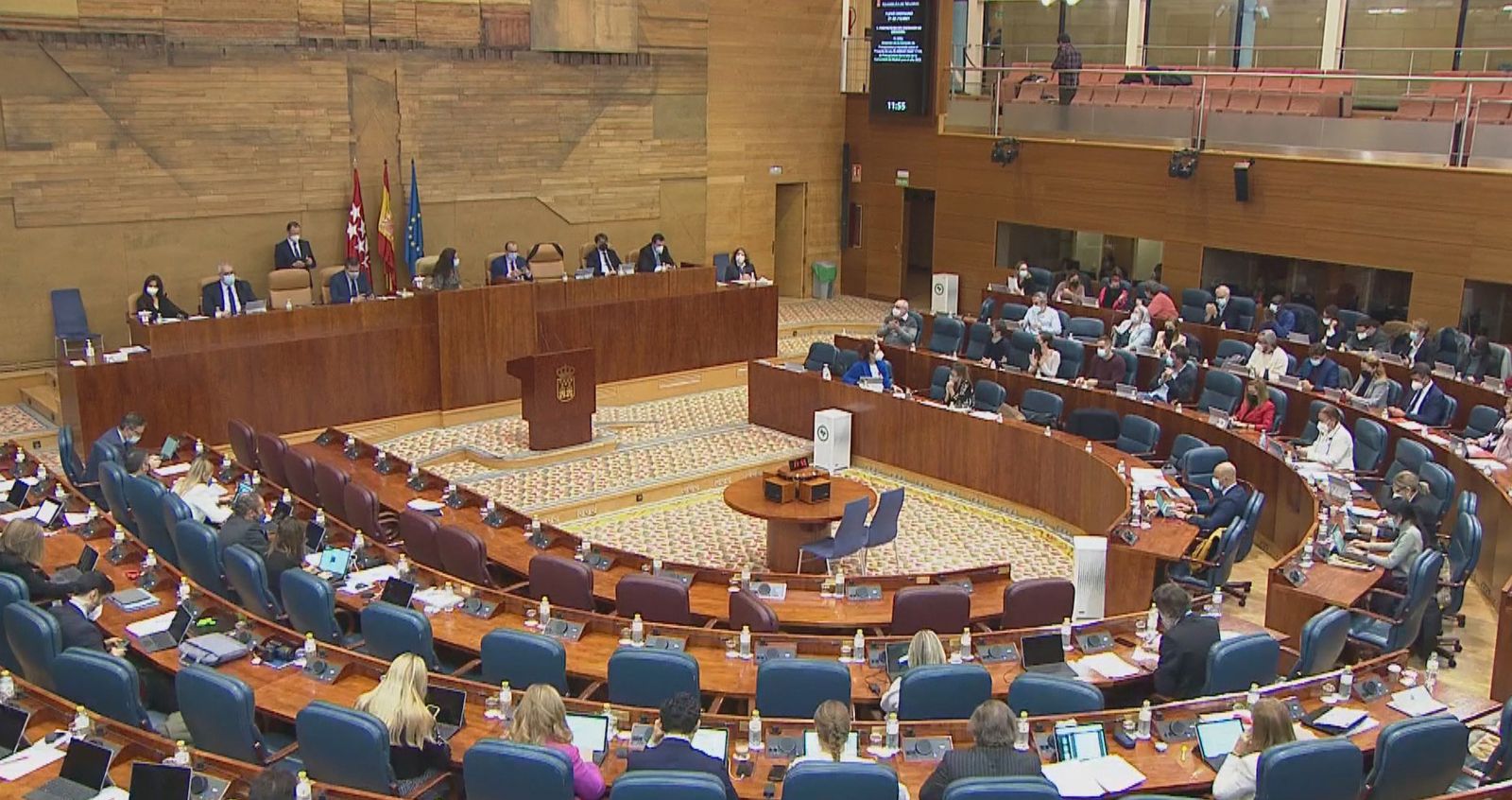 Debate de los presupuestos en la Asamblea de Madrid