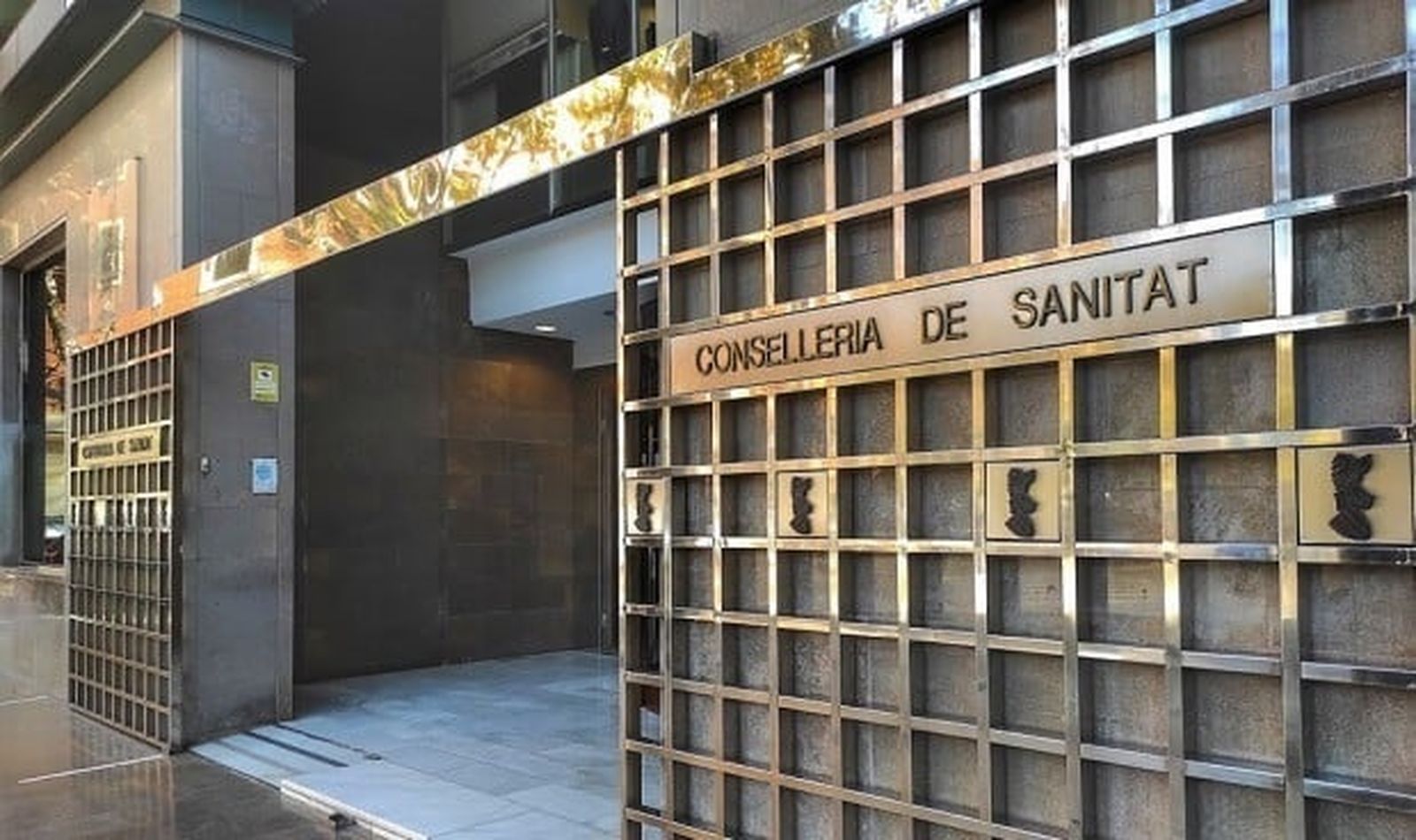 Imagen de la Conselleria de Sanitat, en València