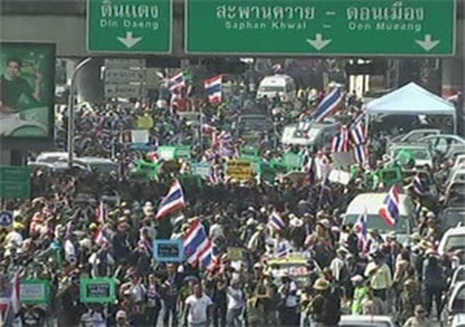 Manifestaciones en Tailandia
