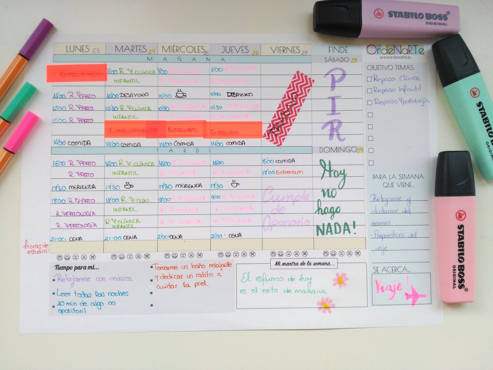 ¿Cómo diseñar un plan de estudios eficaz para preparar una oposición?
