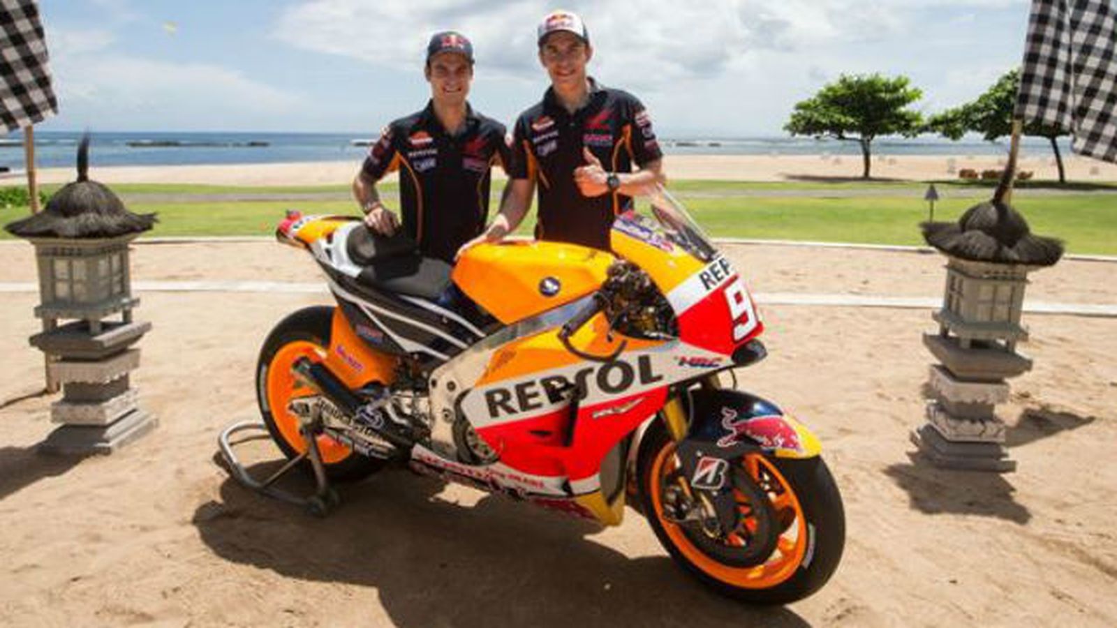 Dani Pedrosa y Marc Márquez