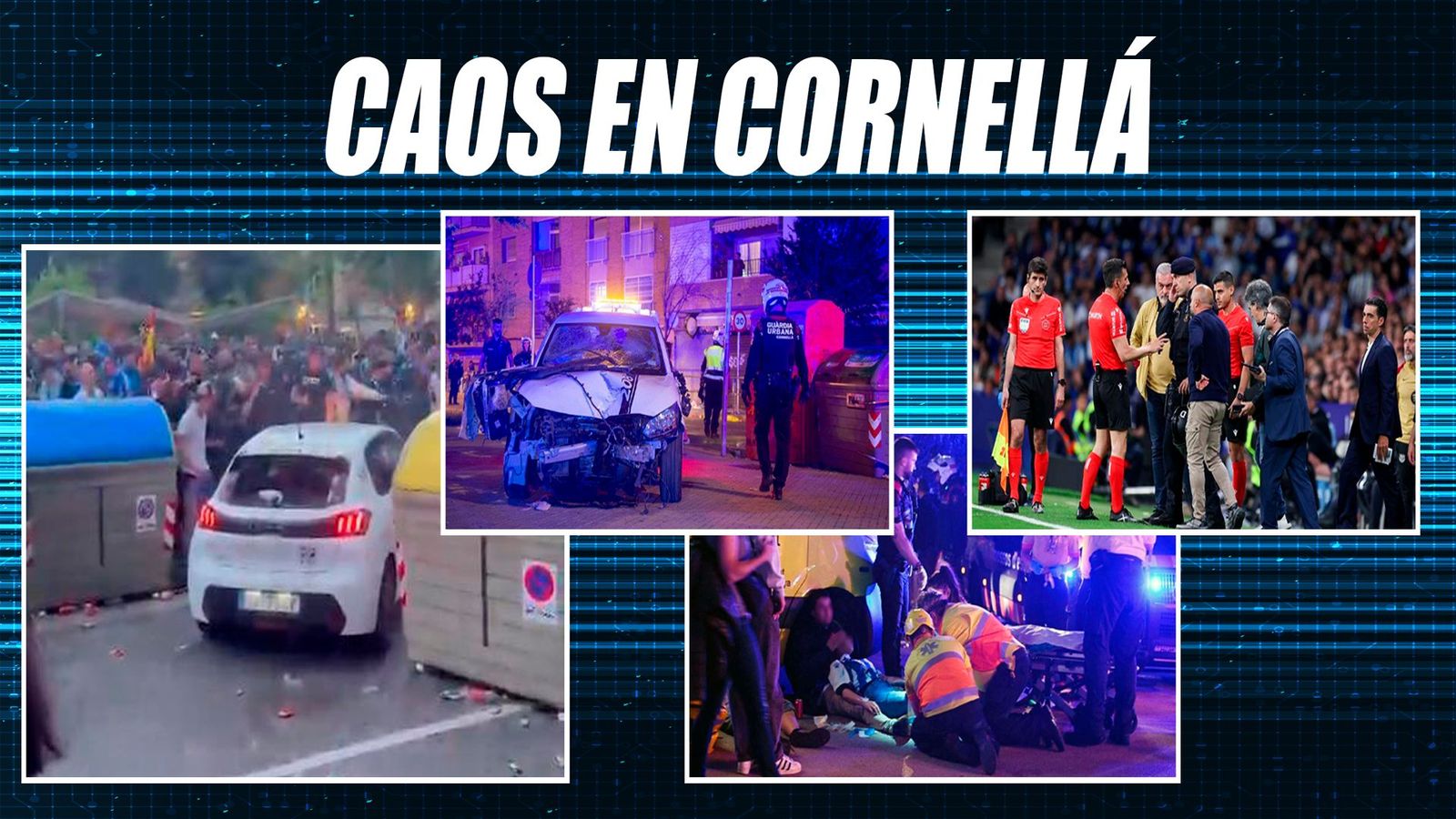Atropello múltiple en Cornellá