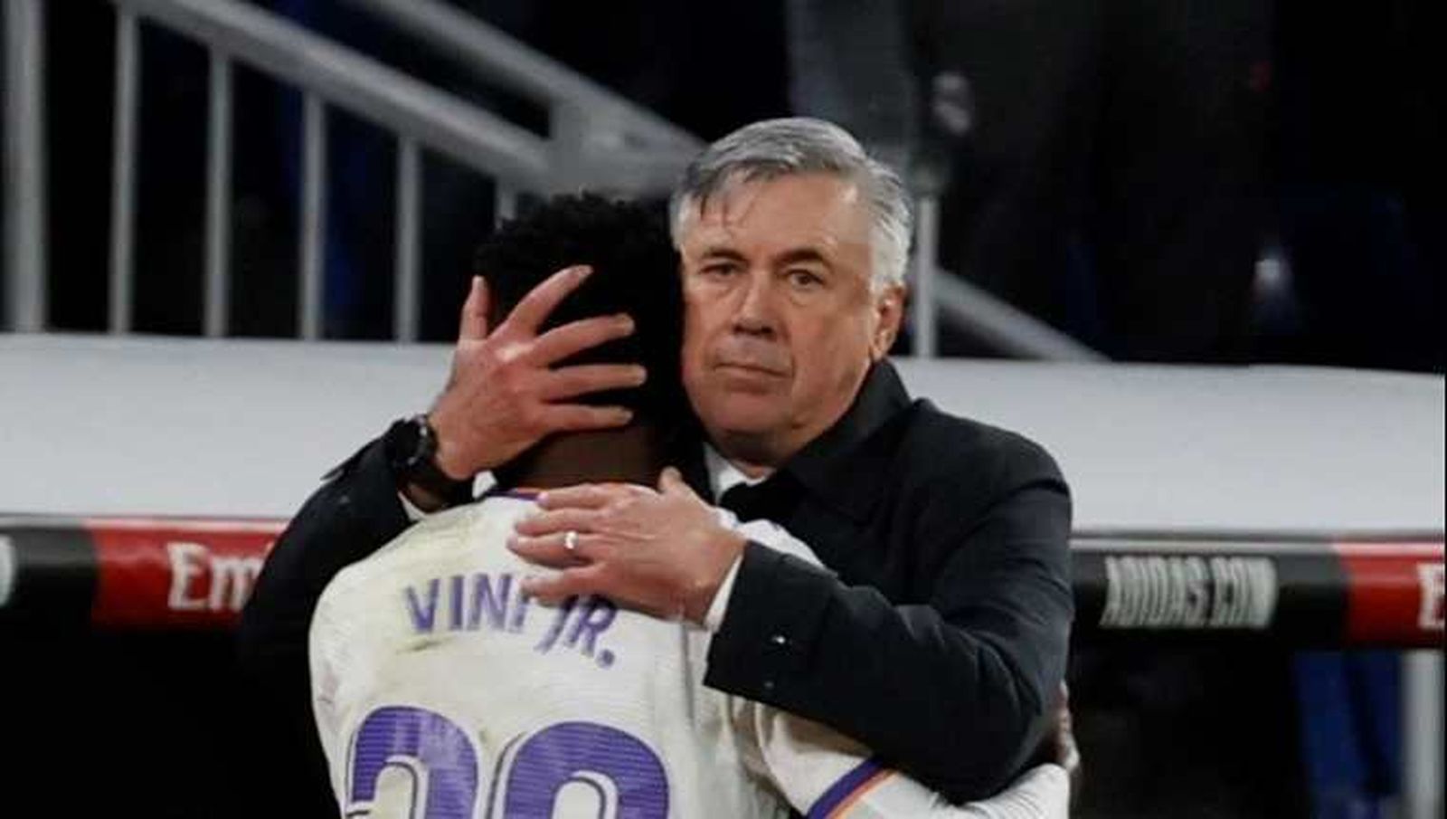 Ancelotti y Vinicius