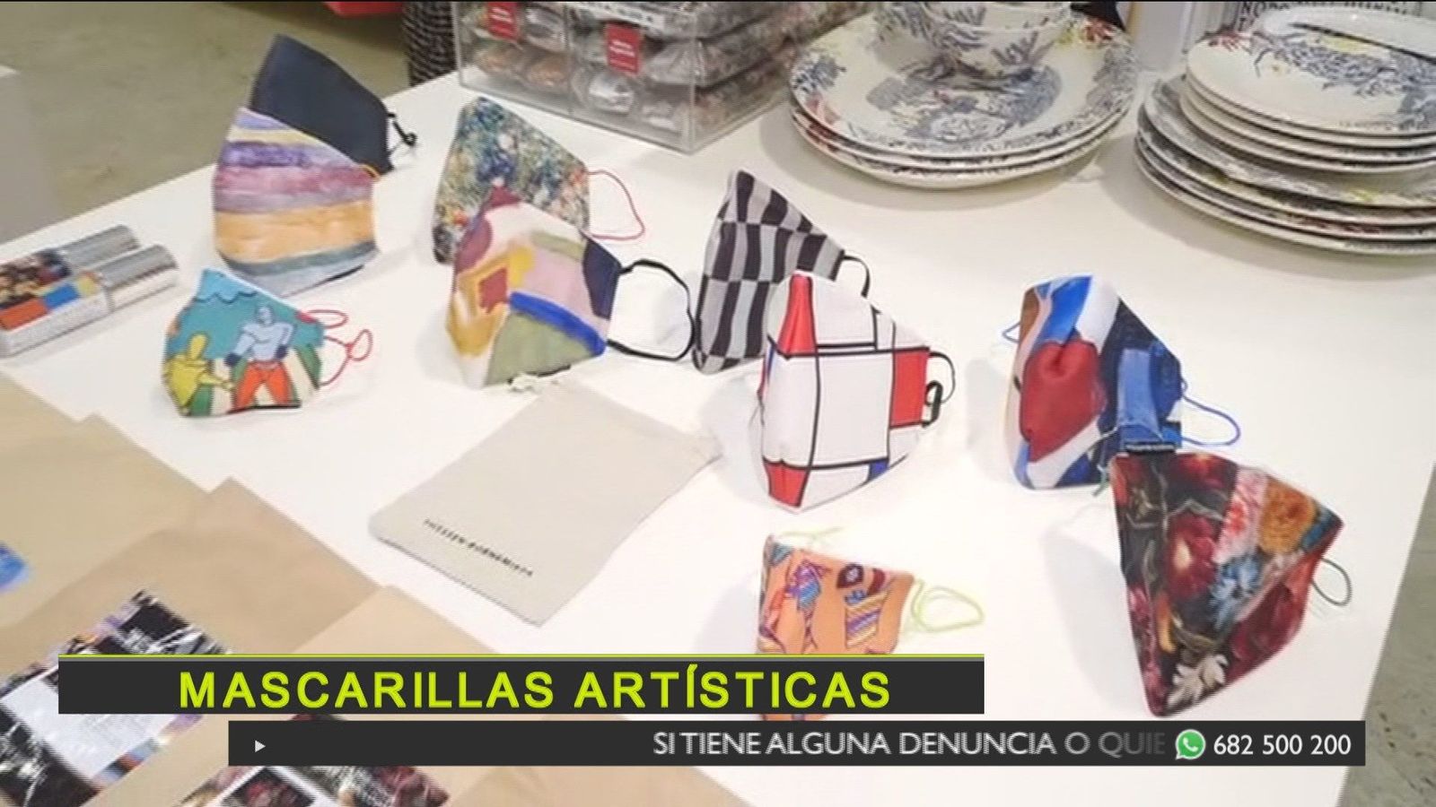 El Museo Thyssen crea mascarillas con estampados de cuadros