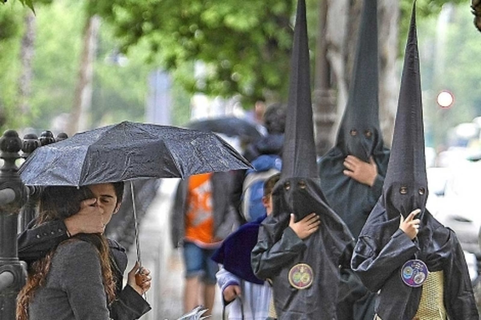 Lluvia en Semana Santa