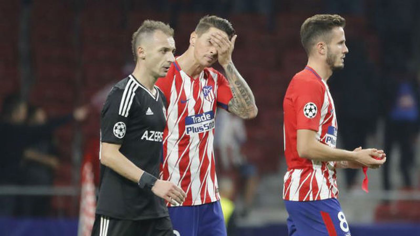 Fernando Torres y Saúl ante el Qarabag