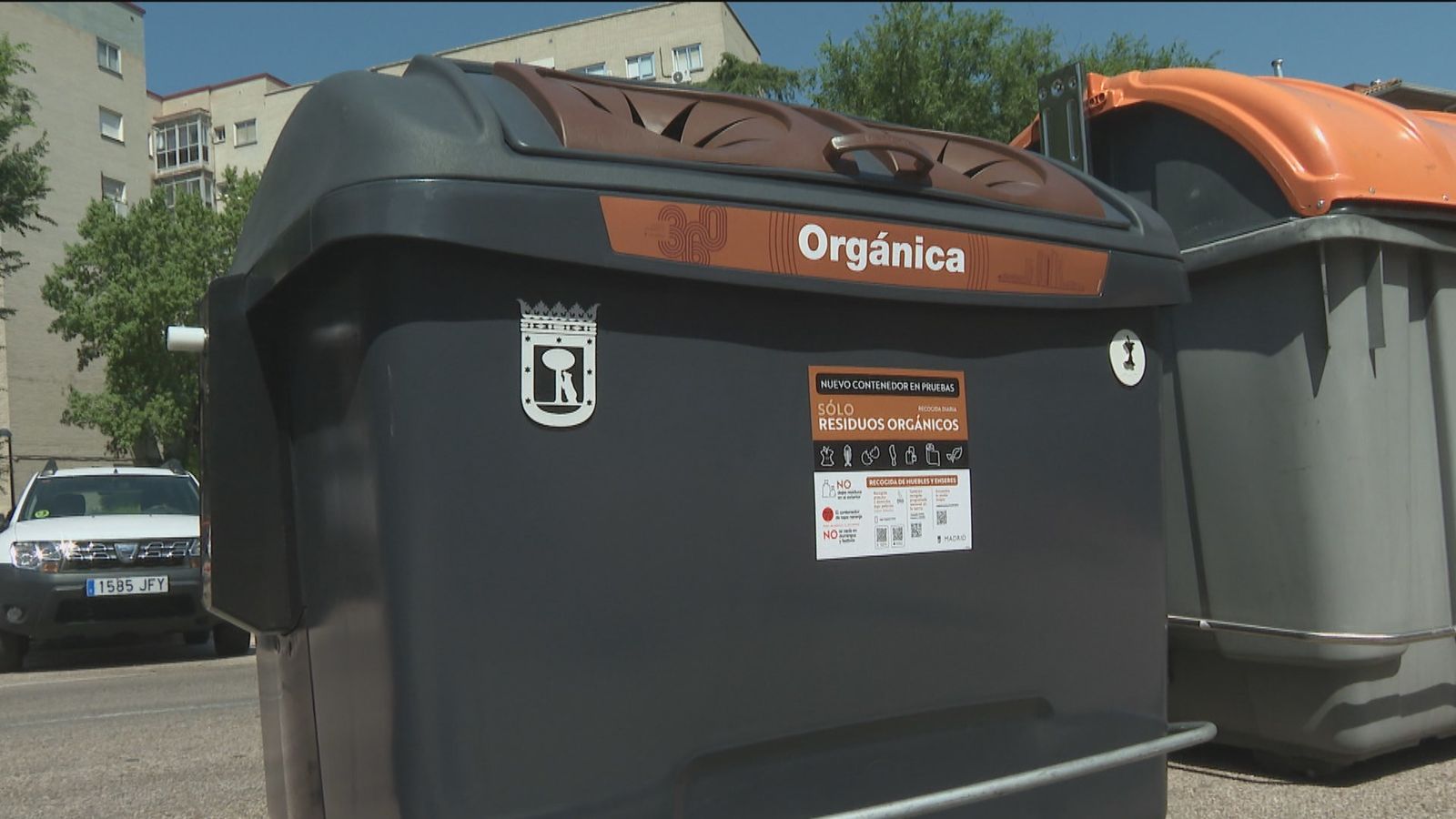 Nuevos contenedores de basura de Madrid