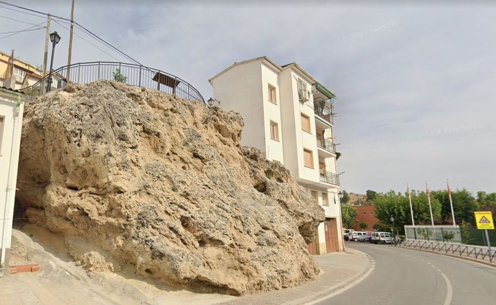 Formación geológica de Perales conocida como 'Lágrimas de San Pedro'
