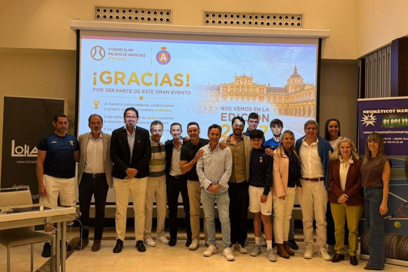 Aranjuez presenta uno de los cuatro únicos 'Grand Slam' juveniles de tenis