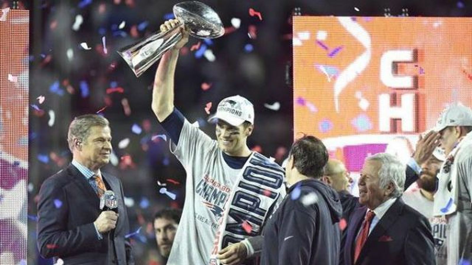 Los Patriots conquistan la Super Bowl
