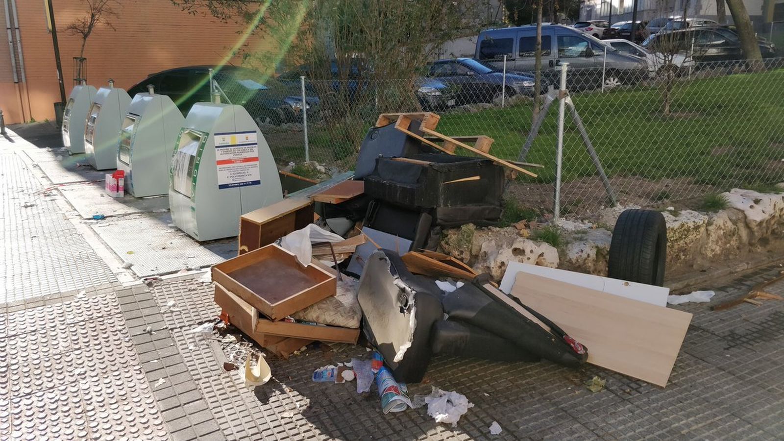 Basura en Alcorcón