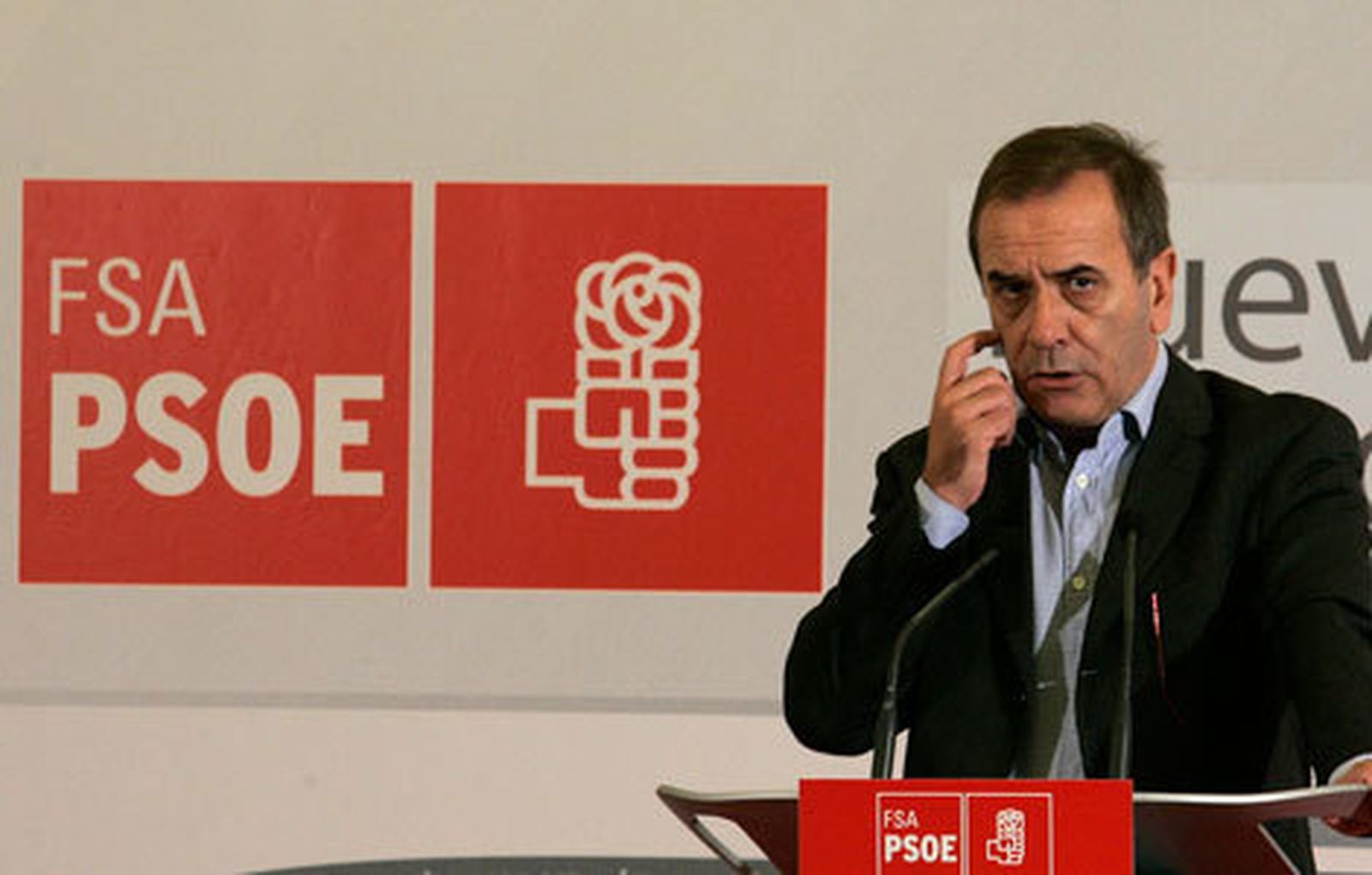 El portavoz del PSOE en el Congreso, José Antonio Alonso