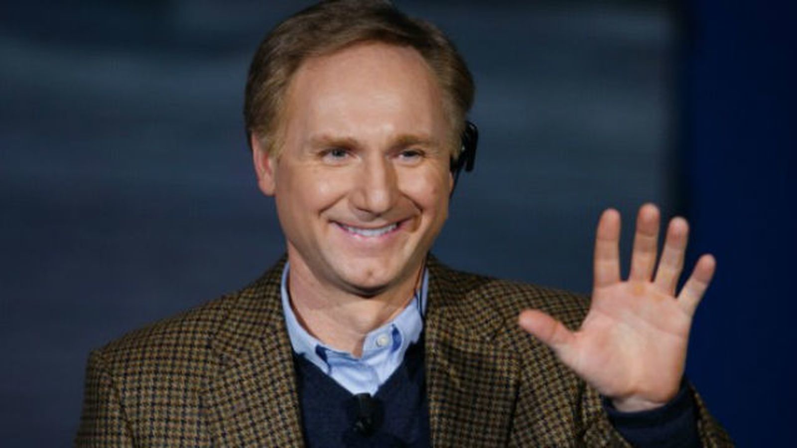 El escritor de superventas Dan Brown