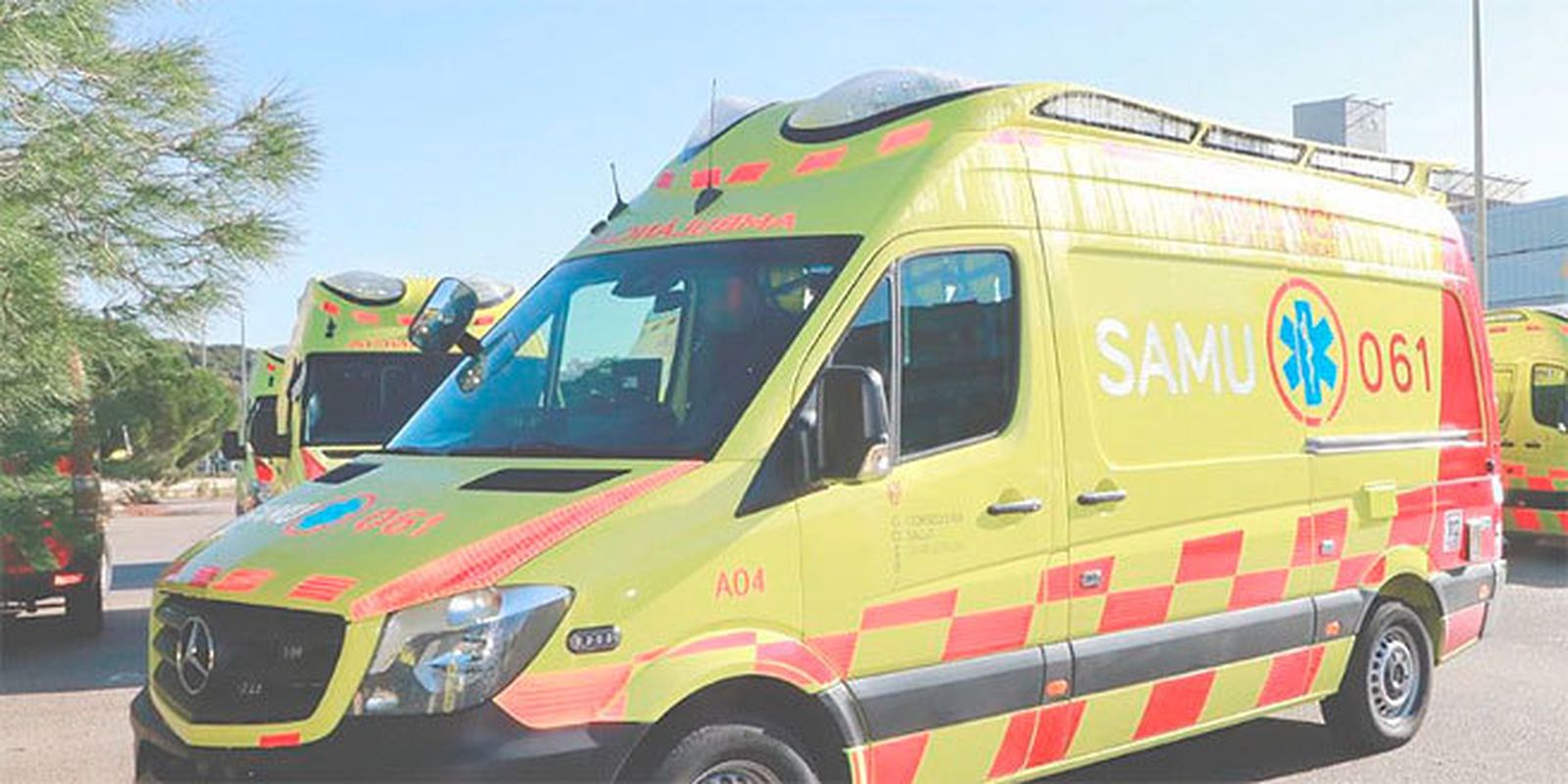 Ambulancia del SAMU 061 de Illes Balears